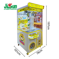 Machine à griffes double populaire, à monnayeur, design lapin mignon, pour la préhension de poupées, idéale comme cadeau porte-bonheur pour zone de jeux