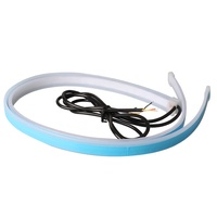 Lumière DRL universelle 30 cm 45 cm 60 cm, article souple, lampe à flux, bande LED flexible, lumière de jour LED