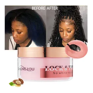 Private Label Haar wachs Kanten kontrolle Shine N Jam Light Hold und Braid Gel Loc N Twist Gel