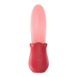 USB ricaricabile 2-in-1 in Silicone giocattolo per adulti per le donne rosa vibratore & G-Spot & Clit stimolatore di aspirazione del capezzolo - Product Image 4
