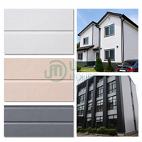 Panneau de bardage métallique de 16 mm avec âme isolante en PU pour la rénovation des murs extérieurs de villas