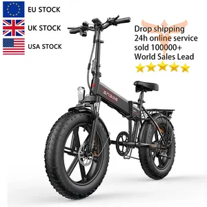 ENGWE-Bicicleta de Montaña eléctrica EP-2 PRO, bici de Cross plegable y rápida, 750W, 13Ah, 48V, con neumático ancho, disponible en la UE