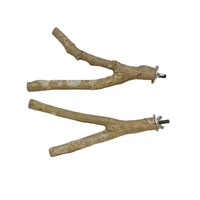 Perroquet perche supports oiseaux support pôle naturel sauvage raisin bâton meulage patte escalade debout Cage accessoires jouet Branches