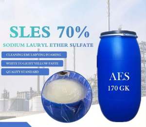 CAS 68585-34-2 70% N70 Lauryl éther sulfate de sodium SLES - Product Image 1