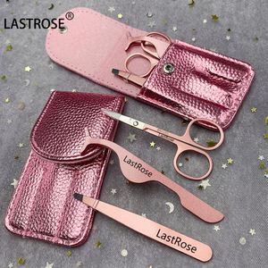Tijeras para Pestañas, Pinzas para Cejas, Aplicador de Pestañas, Set de Maquillaje, Marca Privada, Tijeras para Cejas Color Oro Rosa, Herramientas para Pestañas - Product Image 5