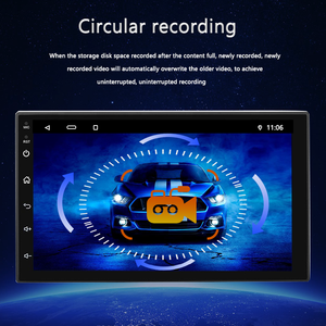 7inch 2 din Android Màn hình cảm ứng xe thiết bị điện tử GPS USB các nhà sản xuất cung cấp đa phương tiện xe máy nghe nhạc 2 + 32GB - Product Image 5