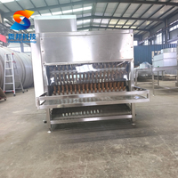 ZB 500bph Abattoir de volaille Poulet Canard Oie Plumeuse automatique de volaille Plumeuse