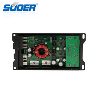 Suoer CU-80.4 petite taille 190*100*46mm gamme complète amplificateur de voiture amplificateurs de voiture 4 canaux 12v classe D ampli de voiture