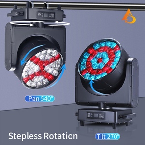 AICPOSE 37x40W Bee Eye - Luz Móvil para Escenario, IP65 Resistente al Agua, RGBW 4 en 1, Zoom LED - Product Image 6