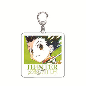 Porte-clés Anime HUNTER X HUNTER Killua Irumi <span class=keywords><strong>Hisoka</strong></span>, figurine en acrylique mignonne, pendentif porte-clés, porte-clés, modèle de collection, jouet <span class=keywords><strong>cosplay</strong></span>, cadeau - Product Image 5