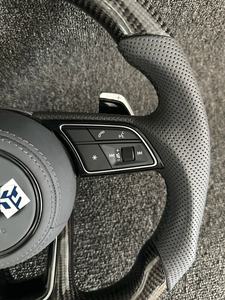 Volante Completo in Fibra di Carbonio LED Compatibile con Audi A3 A4 B9 A5 RS3 RS4 RS5 S3 S4 S5 S6 S7 RS6 RS7 B8.5 B8 R8 TTRS TTS TT Q3 - Product Image 3
