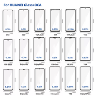 Pantalla Táctil LCD para Móvil con Cristal OCA M21 M30 M31 M40 M51 Edge Curvo S8 S9 S10 S20u Cristal OCA para Samsung