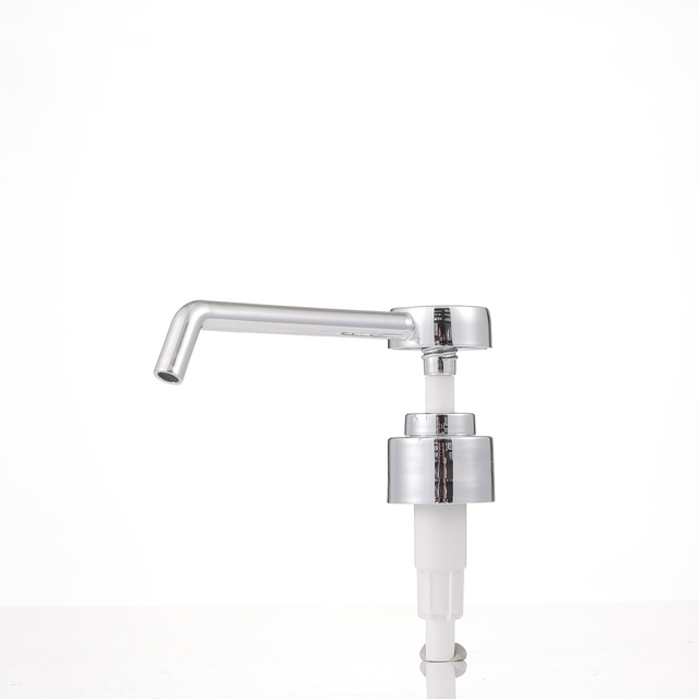 28 32/410 Aluminum Plastic Thread Pump 8cc Syrup Dispenser Jam Pump Bottle Large Capacity Pressure Mouth Honey Transfer Pump
