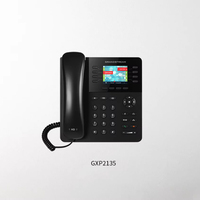 Téléphone IP d'entreprise Grandstream GXP2135 8 lignes, écran couleur LCD 2,8 pouces, 32 touches programmables, conférence 4 voies, Gigabit PoE, EHS, VoIP, OS Linux