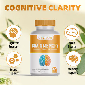 Venta caliente suplemento fabricante Nootropics cerebro memoria cápsulas Oem cerebro impulsar cápsulas - Product Image 6