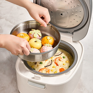 Little Bear Rice Cooker 4L <b>Drum</b> Shape Electric With Reservation Function For Mixed Grains - Product Image 4