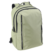 Sac à dos unisexe tendance et imperméable pour ordinateur portable, capacité 30,5-31L, en polyester avec fermeture éclair, idéal pour l'école et le travail - Vente chaude