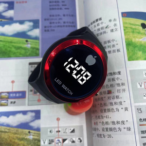 Reloj Deportivo Circular Digital LED Electrónico para Niños y Niñas, Modelo 2024 Factory Glow, Versátil y Moderno - Product Image 6