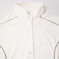 Chemise d'équitation pour femmes, chemises de fitness pour femmes, hauts d'entraînement à manches courtes, haut respirant et doux pour la peau, modèle Leadtex Top-8