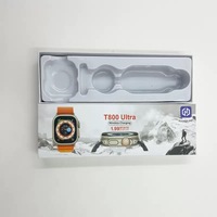 Boîte d'emballage en relief pour montre intelligente T900, vente en gros, avec couvercle neutre, boîte de base de couleur pour appareil photo et électronique grand public