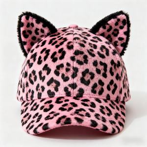 Gorras de Béisbol de 6 Paneles con Logotipo Personalizado, de Algodón, con Estampado de Leopardo, Impermeables, Deportivas, para Hombre y Mujer - Product Image 2