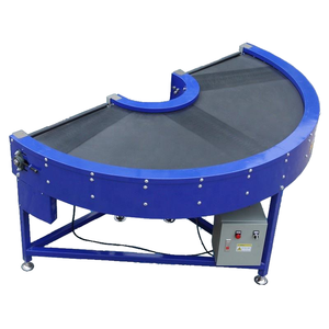 Transportador curvo de alta calidad de fábrica china Transportador de cinta giratoria de 90 y 180 grados - Product Image 5