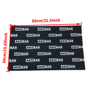 Tapis insonorisant en caoutchouc butyle pour voiture, 2 mm, feuille d'amortissement des vibrations pour la réduction du bruit des portes, du plancher et des passages de roues de voiture