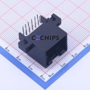 K174051WR-2x06-PTSN Automotive Connector Bent Lead Through Hole Connector 12P 2.5mm 2 Right Angle Insert - Product Image 1