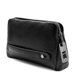 Meilleur cadeau : Sac à main en cuir véritable antivol pour hommes d'affaires, avec fermeture éclair à empreinte digitale, modèle <span class=keywords><strong>Cappuccino</strong></span> CAPT001, livré avec boîte cadeau - Product Image 2