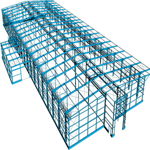 Taller de acero prefabricado Taller de acero Edificio Taller de Autocad Estructura de acero Dibujo - Product Image 5