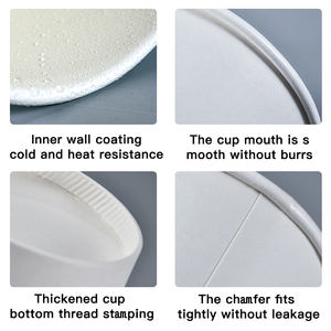 Nhà máy <span class=keywords><strong>d</strong></span>ùng một lần đôi tường cà phê nóng cốc giấy sinh học nhiều màu uống Craft tông Cup cho các bên sinh nhật - Product Image 4