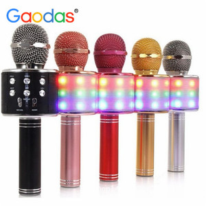 Bán Chạy Nhất Loa Dự Tiệc Karaoke Chơi Karaoke Không Dây Đèn LED USB Tại Nhà KTV Loa Mic Để Bán - Product Image 5