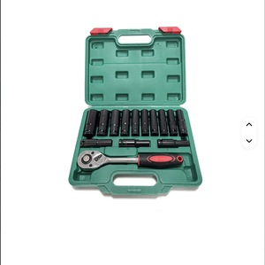Kit de douilles à chocs universelles en acier au carbone, avec étui rigide, personnalisable OEM, 14 pièces, outil multifonctionnel SC - Product Image 5