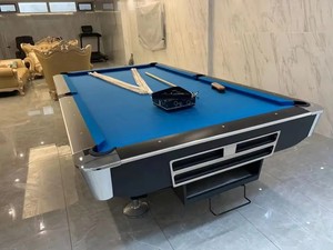 Mesa de Billar Interior de 9 Pies en Venta, Apta para Diversos Usos, Juegos de Billar en Interiores, Mesa de Billar Multifuncional de Lujo - Product Image 4