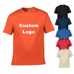 High Quality 150g 100% Cotton Crew Collar Unisex Plain Blank Promotional Gifts Custom logo Tshirt OEM/wholesale