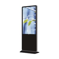 Pantalla Digital LCD Tipo Tótem, Señalización Digital Comercial con Instalación de Pie para Uso en Interiores