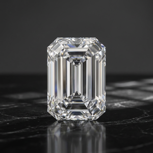 Diamant de laboratoire de 2 carats, couleur F, taille émeraude, clarté VS1, diamant en vrac de qualité supérieure - Product Image 1