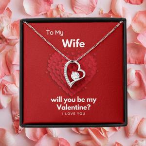 SC popolare amante di lusso collana cuore regalo catena alla moda collana di diamanti moda zircone san valentino a <span class=keywords><strong>mia</strong></span> <span class=keywords><strong>moglie</strong></span> collana per <span class=keywords><strong>moglie</strong></span> - Product Image 1