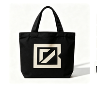 Sac fourre-tout en toile grande capacité avec impression sérigraphique, poignée renforcée, idéal pour les boutiques de détail et les cadeaux d'entreprise