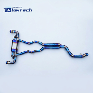 Système d'échappement Catback et Downpipe en titane haute performance pour Toyota Supra A90 B58 3.0T avec silencieux à valve et sonorité réglable - Product Image 3