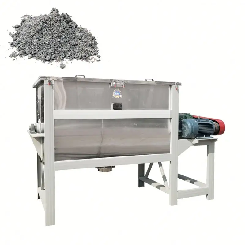 Machine de mélange de pigments mélangeur de poudre sèche 500kg masala poudre curry poudre mélangeur