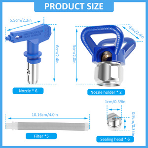 13 шт., распылитель для безвоздушного распылителя - Product Image 6