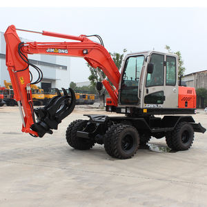 Escavatore gommato benna EVANGEL 0.3cbm JGM9075LN-8 mini escavatore gommato agricolo in vendita - Product Image 5