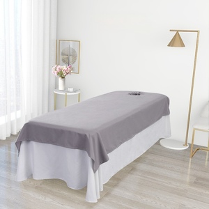 Lenzuola per Lettino da Massaggio 120*230cm in Microfibra Lavabile con Foro per il Viso, Morbide e ad Asciugatura Rapida, Personalizzabili con Logo - Product Image 2