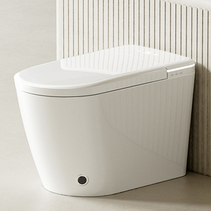 Mignonne mini <span class=keywords><strong>toilette</strong></span> intelligente entièrement automatique avec siphon technologie UV petite taille siège chauffant S-Trap Drainage Pattern - Product Image 1