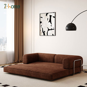 Juego de sofá comprimido Canapé de 3 plazas Canapé moderno barato Moderne Mullido de pana para sala de estar Sofá nuevo - Product Image 6