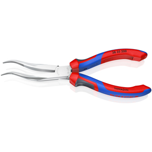 KNIPEX 38 35 200 Alicates de mecánico con mangos ergonómicos cromados 200 mm - Product Image 2