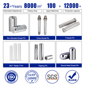 Thép hợp kim Chốt Chân Ren 8mm thép không gỉ pin 5mm Đường kính cường độ cao chân trụ - Product Image 3