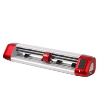 Otomatik kontur fonksiyonu 72cm Skycut C24 vinil yapışkan ile GED 24 inç çizim kesici kesici makinesi