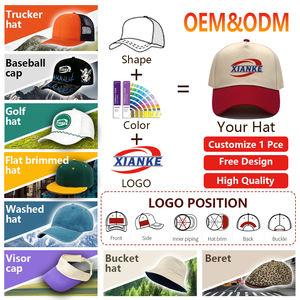 Gorra de aviador de cuero OEM XNKY 2026, lavada, de 6 paneles, bordada, de alta calidad para hombre, gorra trucker snapback, gorras de béisbol con logo personalizado - Product Image 4